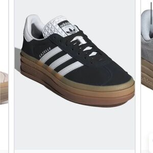 Brand new Adidas Gazelle Bold shoes in Black size 7.5 Women’s platform